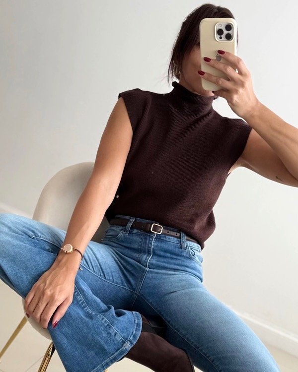 Producto - Chaleco media polera Greta