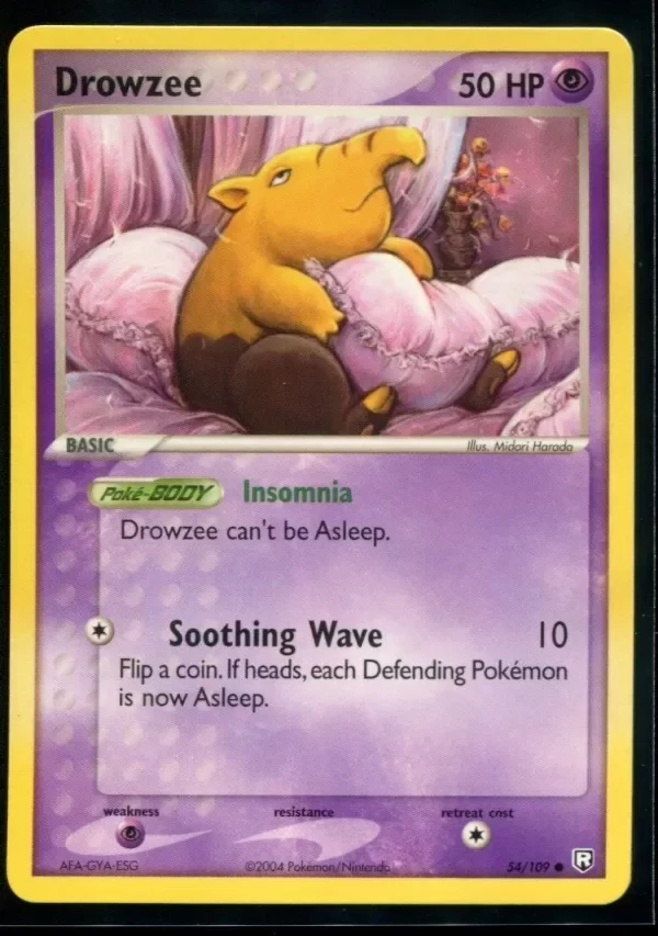 Producto - Drowzee - ex Team Rocket Returns 54/109 2004
