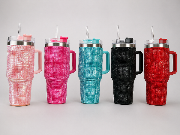 Producto - Vaso térmico Quencher con strass 1.2L