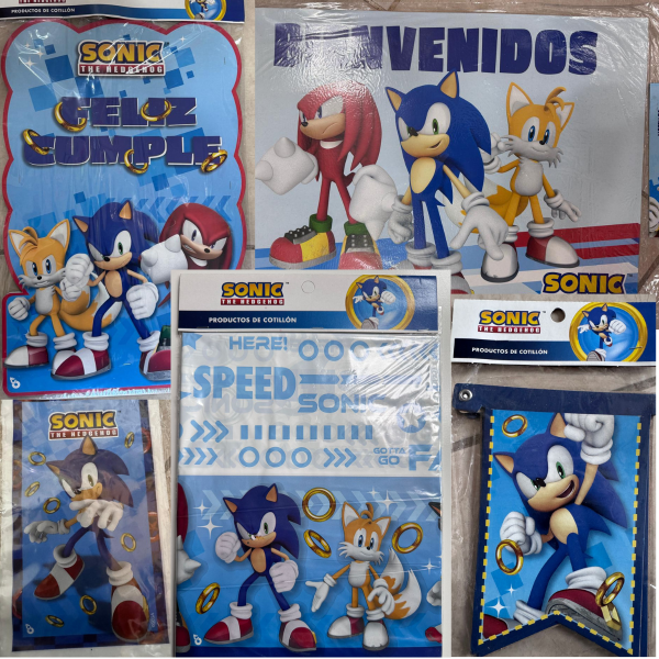 Producto - SONIC - Artículos para Cumpleaños -