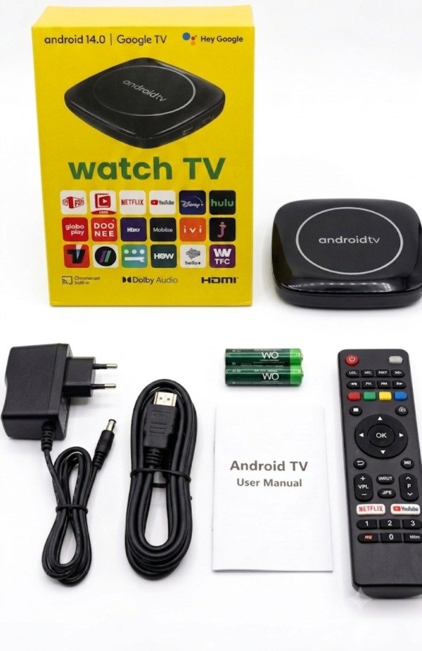 Producto - Convertidor Tv Box Watch Tv Android 14 4k Wifi HDMI - 0
