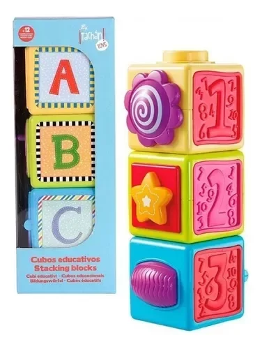 Producto - Cubos apilables sensoriales