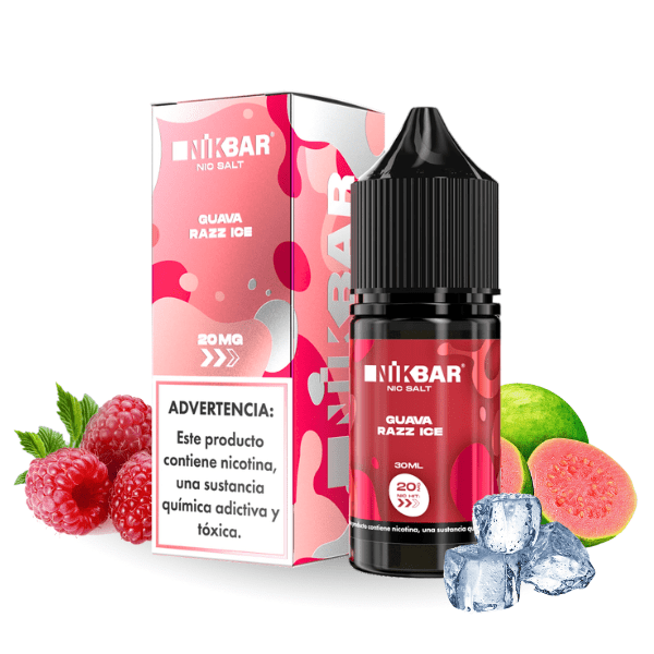 Producto - (NIC SALT) NIKBAR - 35MG - GUAVA RAZZ ICE