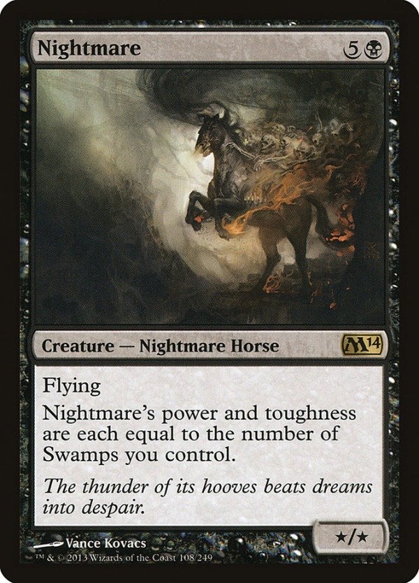 Producto - Nightmare #108  Magic 2014 Core Set