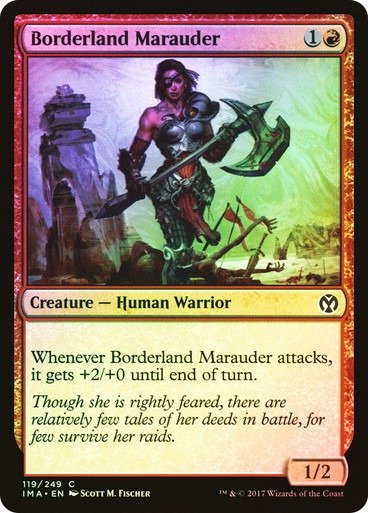 Producto - Borderland Marauder Foil  Iconic Masters