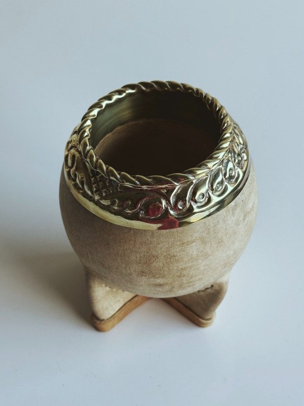 Producto - Torpedo Cuero Crudo al Tiento en Bronce 1