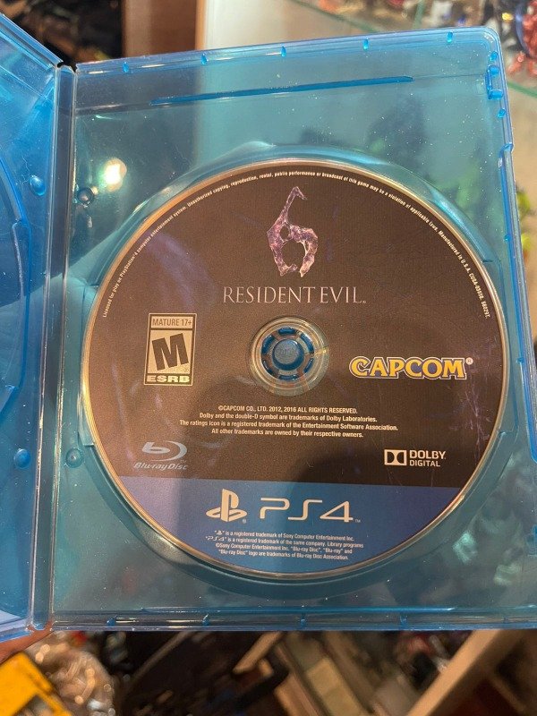 Producto - Resident Evil 6 (USADO SIN CAJA)