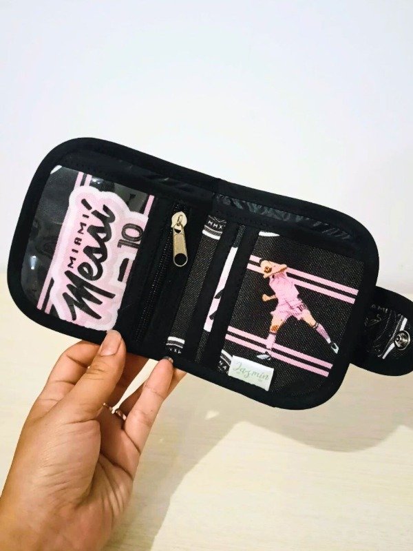 Producto - Billetera mini cierre interior Messi Miami