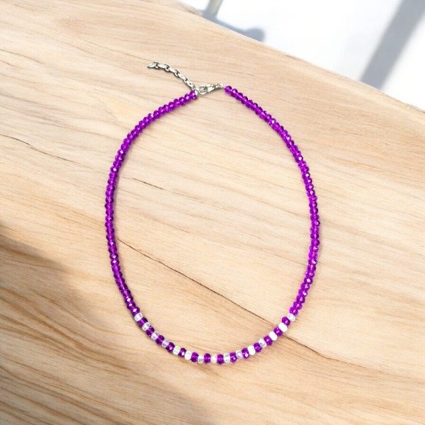 Producto - Collar violeta