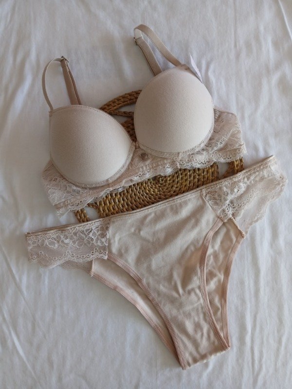 Producto - Conjunto armado algodón con vedetina T.85