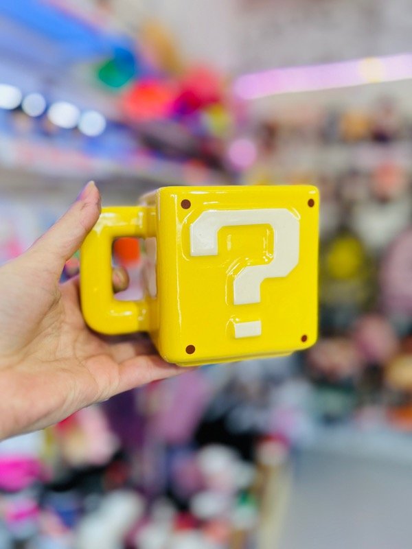 Producto - Taza 3D de ceramica Cubo Mario