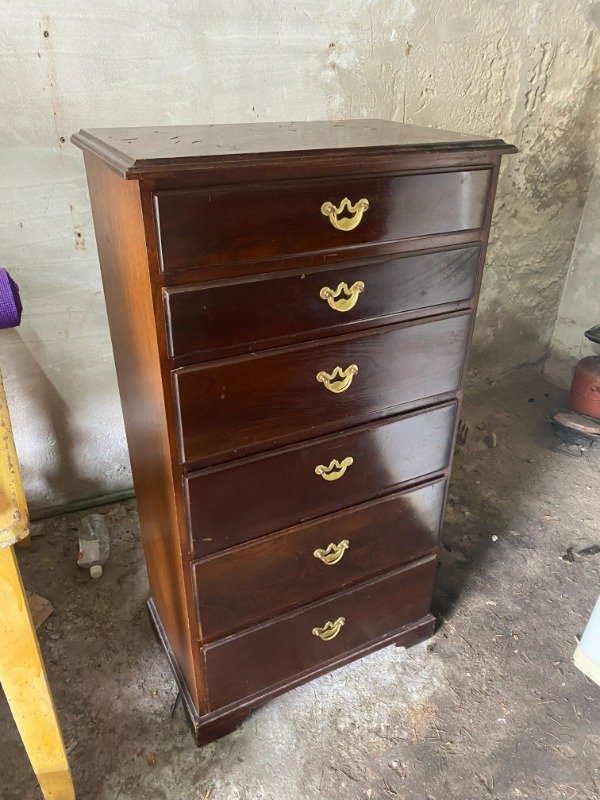 Producto - CAJONERA CHIFFONIER LAQUEADO 51x42x110 #10714