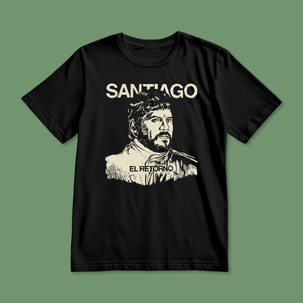 Producto - Santiago Motorizado - Remera 'El Retorno' (Negro)