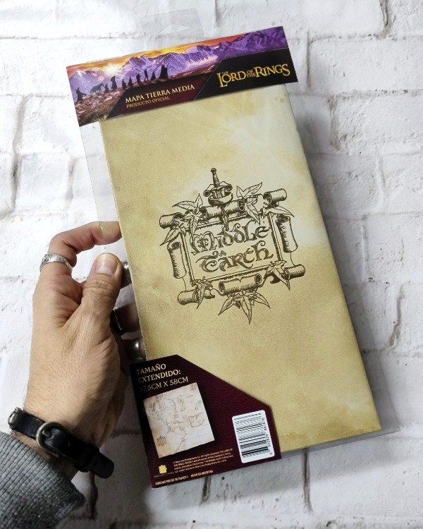 Producto - Mapa de la Tierra Media, de El Señor de los Anillos