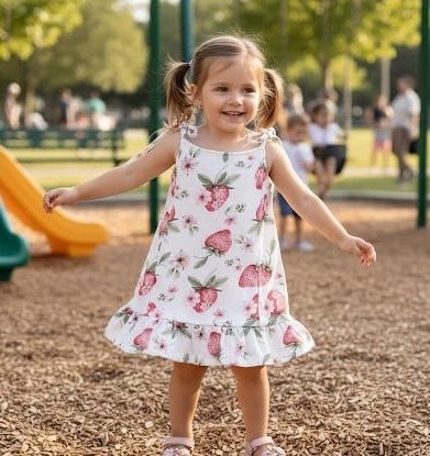 Producto - Vestido Solero Frutillas