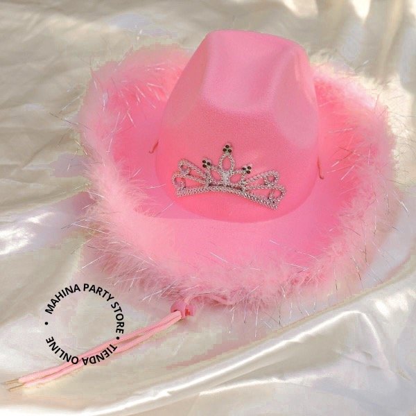 Producto - Sombrero Cowboy glam Rosa