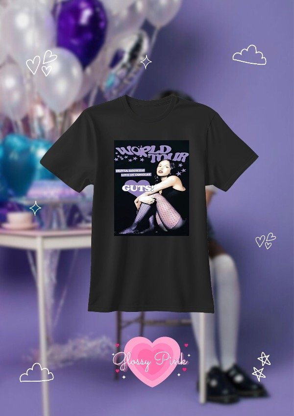 Remera Olivia Concert - DTF