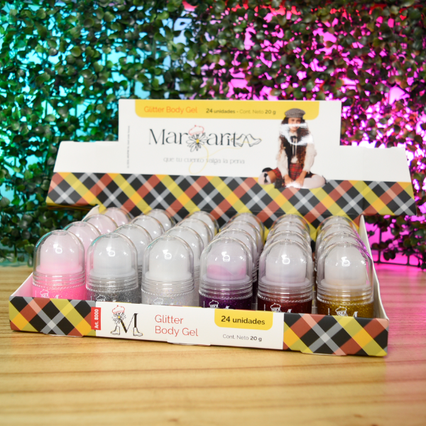 Producto - BODY GEL GLITTER MARGARITA 20GRS GO24761 8000