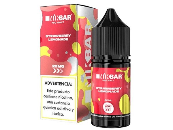 Producto - Nikbar Salt Strawberry Lemonade 20MG 30ml