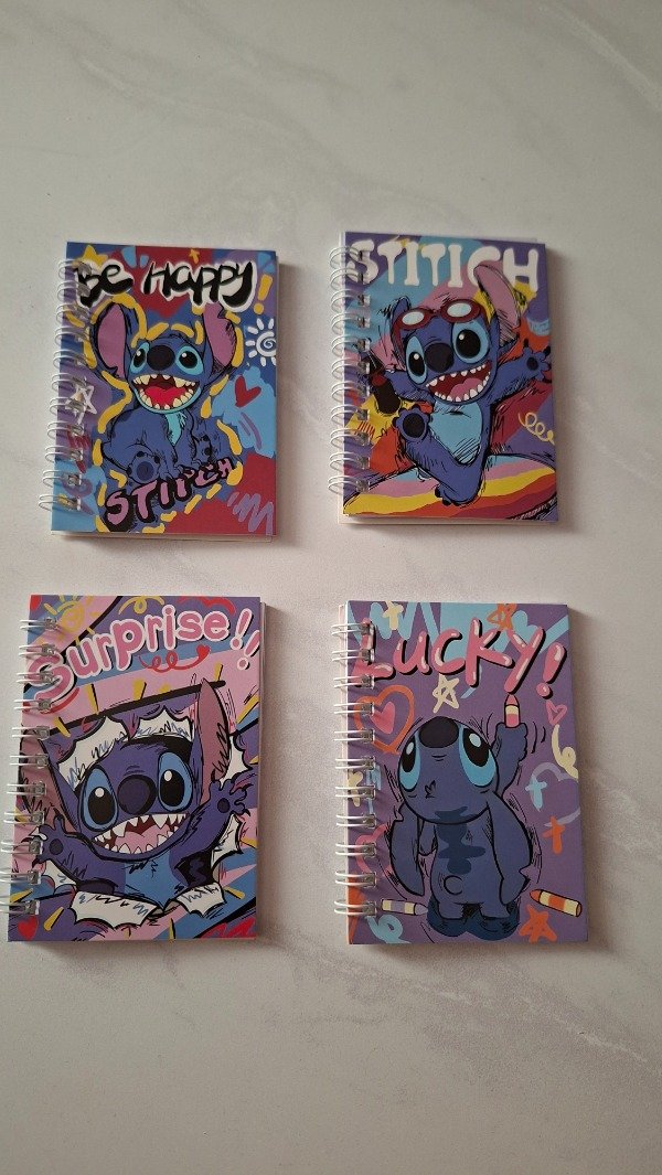 Producto - Mini cuadernos stitch I