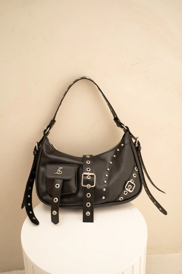 Producto - Maxi bandolera Madonna de cuero