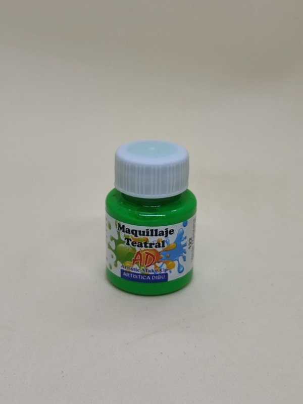 Producto - Maquillaje teatral verde manzana