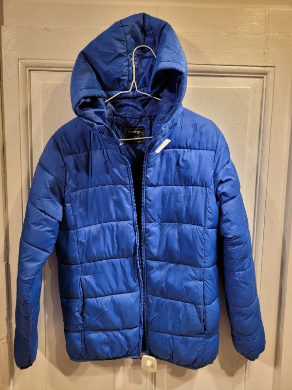 Producto - Campera GEORGE puffer azul Francia Talle 14 años - PRECIO: 36X