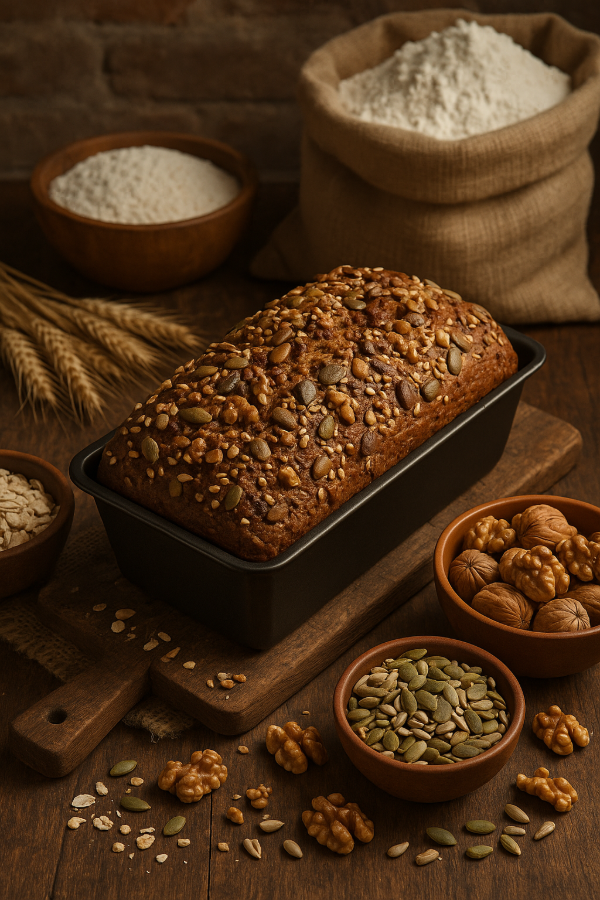 Producto - PAN CON CEREALES Y NUECES