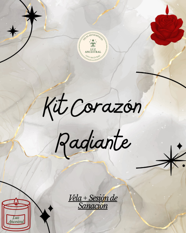 Producto - Kit Corazón Radiante - Luz Ancestral