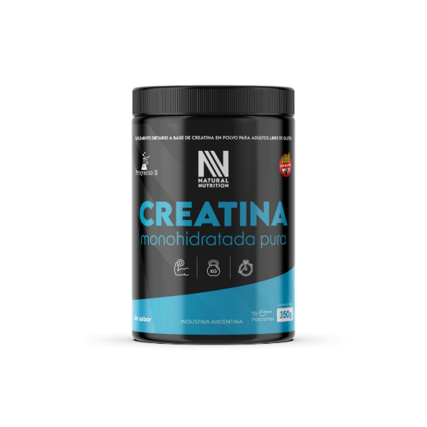 Producto - CREATINA MONOHIDRATO NATURAL NUTRITION 350 GR