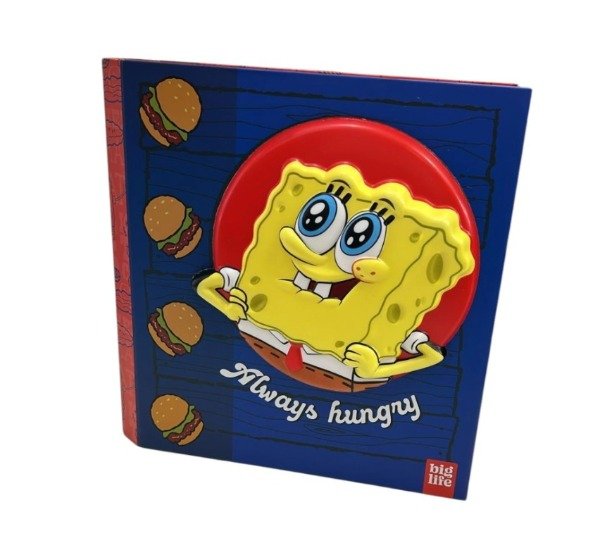 Producto - CARPETA ESCOLAR DE BOB ESPONJA CON RELIEVE BIG LIFE