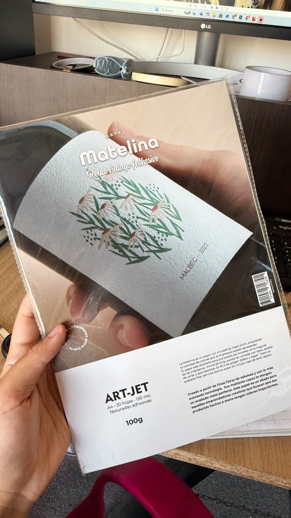 Producto - Sticker mate con textura