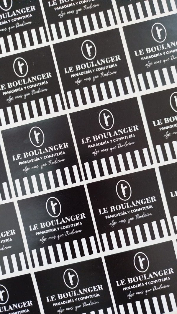 Producto - Sticker con tu logo x plancha