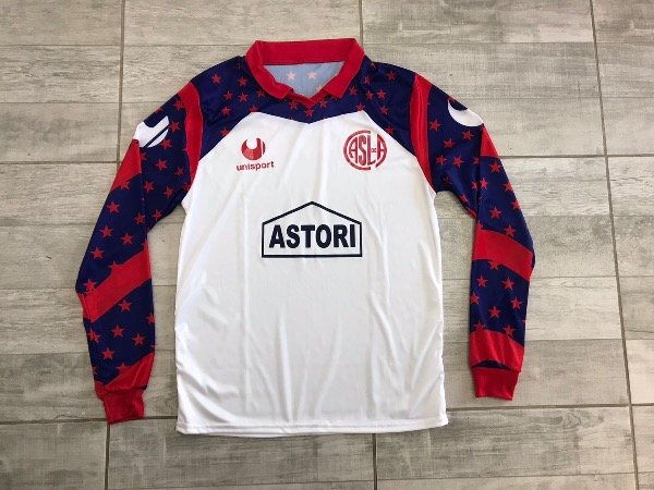 Producto - Manga larga retro de San Lorenzo suplente