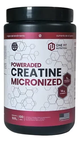 Producto - CREATINA MICRONIZADA ONE FIT - 500grs
