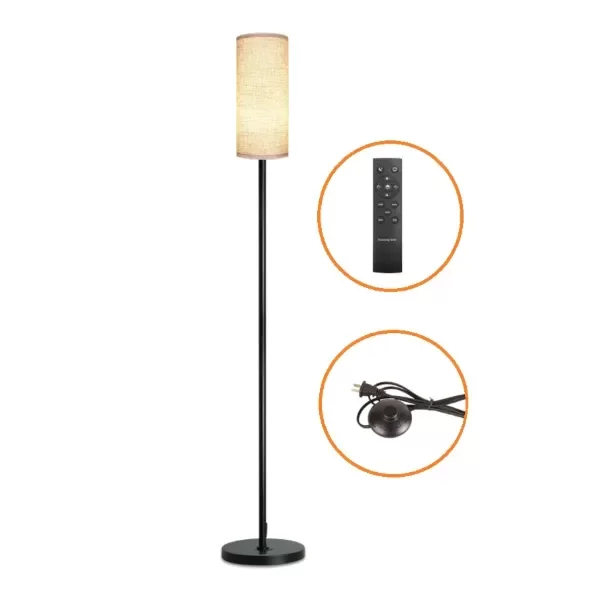 Producto - LED-Q9870 LAMPARA DE PIE / VELADOR RGB CON CONTROL (APP+RGB+CCT) - 0
