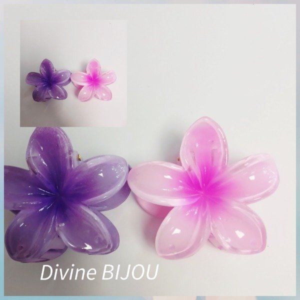 Producto - Broche flor hawaino mediano