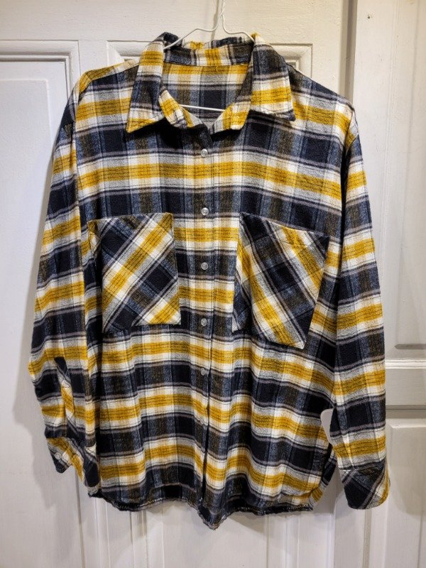Producto - Camisa BAXX cuadrillé lanilla Nueva C/etiq Talle 16 años - PRECIO: 24X