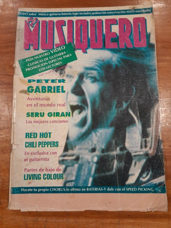 Producto - Revista El Musiquero Año 7 N 78 Peter Gabriel