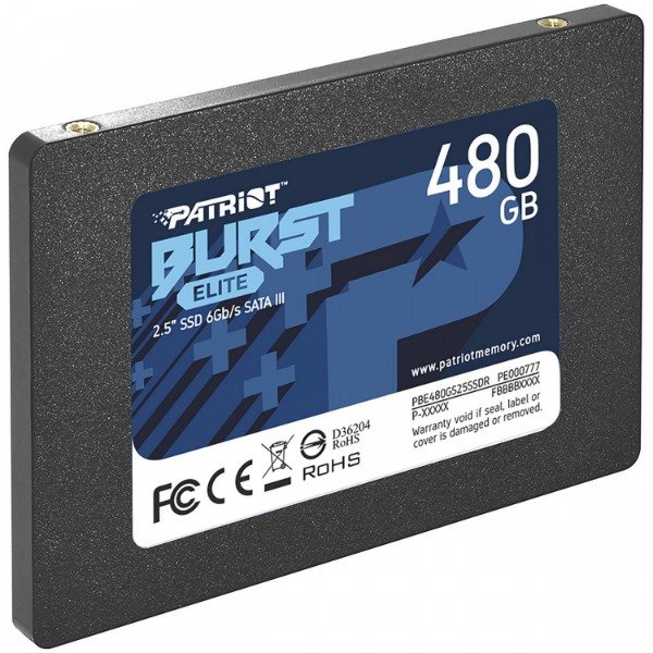 Producto - DISCO SSD PATRIOT BURST ELITE SOLID 480 GB SATA3  PE000777