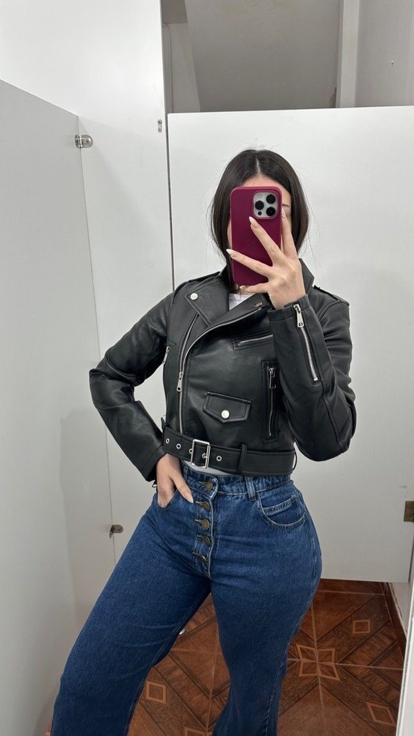 Producto - Chaqueta Umbra // EcoCuero // cierres y bolsillos