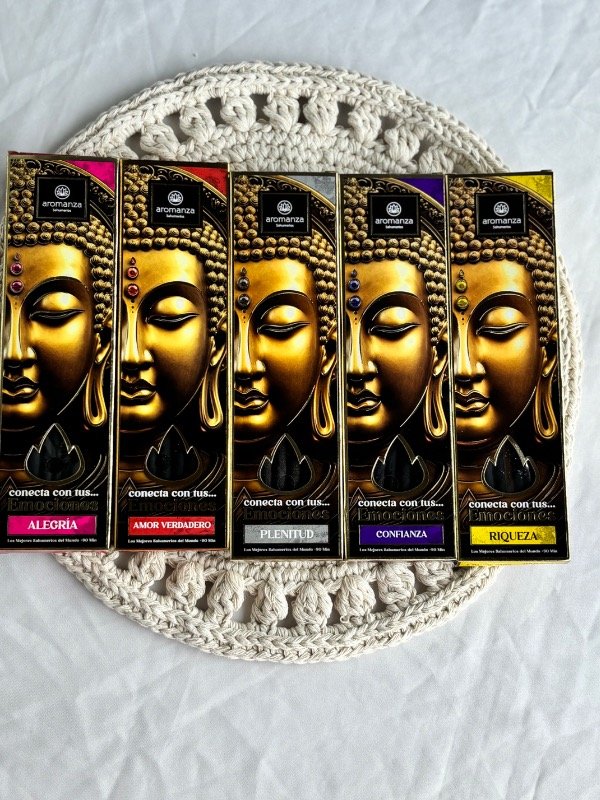 Producto - Sahumerios Línea Emociones / Aromanza (5 varillas)