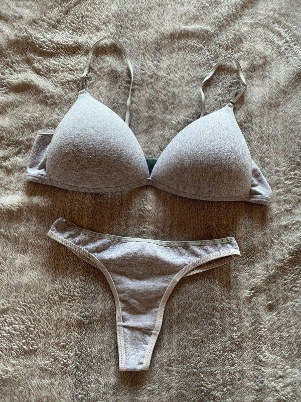 Producto - Conjunto algodón gris I