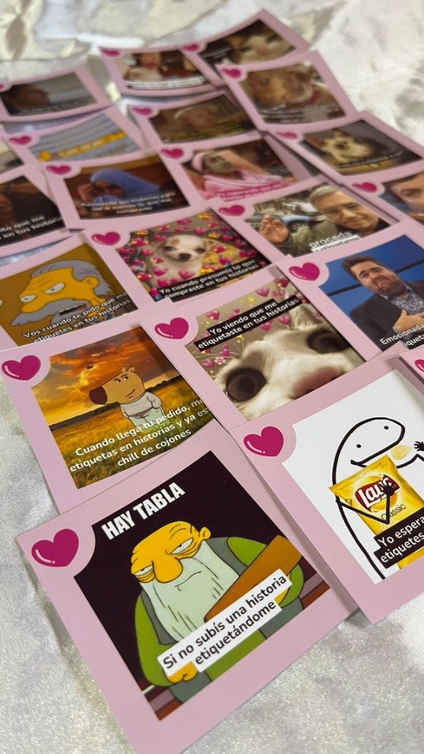 Producto - Tarjetas de Memes