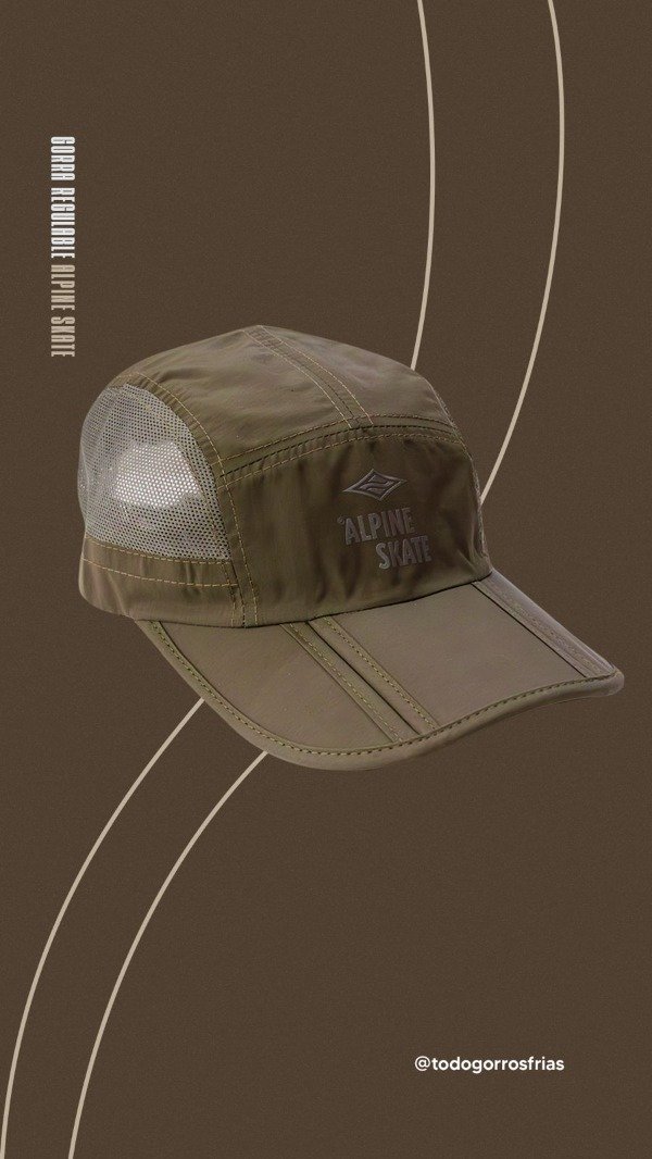Producto - CAP ALPINE SKATE VERDE MILITAR
