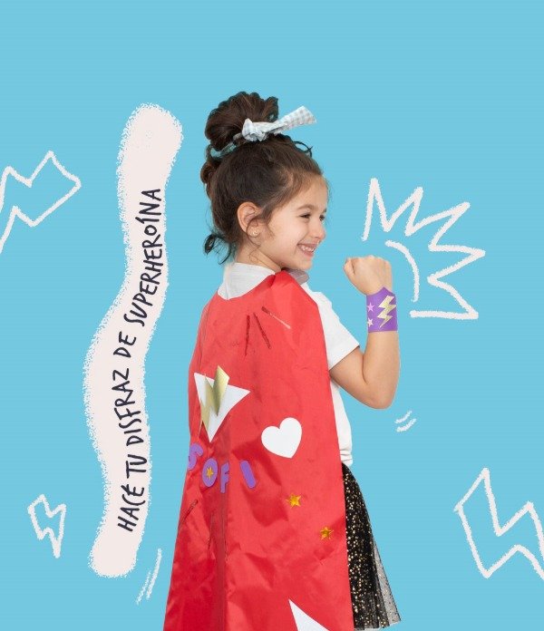 Producto - Crea tu propio disfraz de SUPERHEROINA!!!