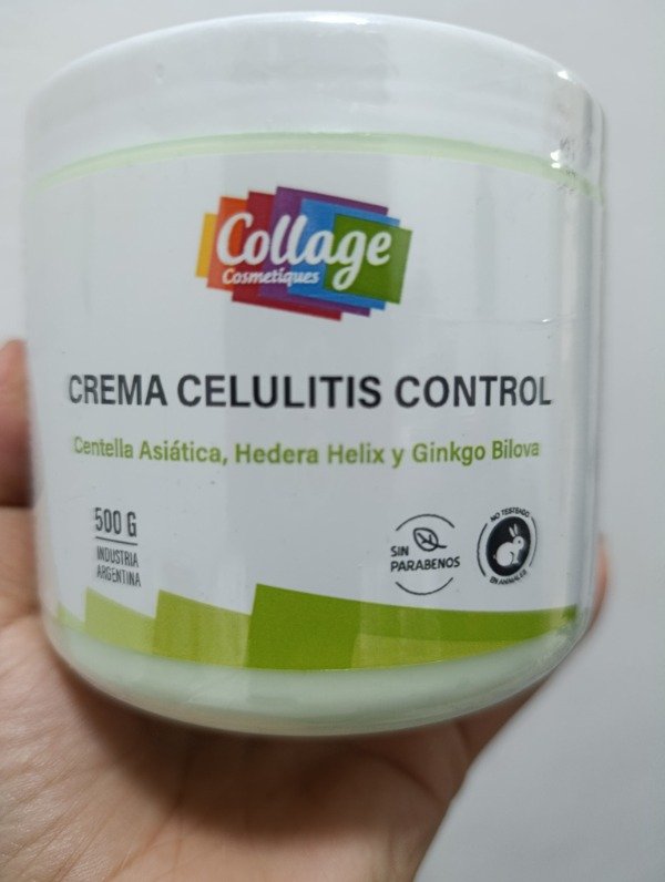 Producto - Crema celulitis control x 500gr