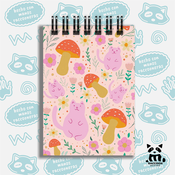 Producto - Anotador Michis Fungus