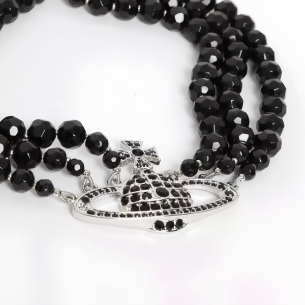 Producto - Collar Reira Triple Negro - 1