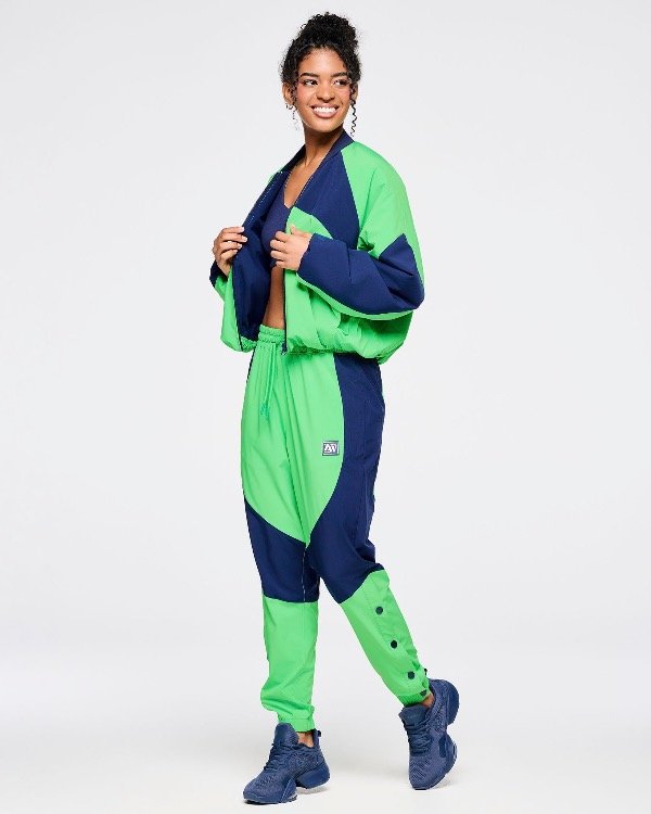 Producto - Zumba Out Loud Woven Track Pants With Side Snaps - 4